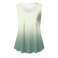 thumbnail image 4 of Yuyuzo Débardeurs pour Femmes Été Sans Manches T-Shirt Décontracté Col Rond Chic Color Block Blouse Fluide de Plage, 4 of 6