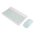 thumbnail image 1 of 10 Inch  Keyboard Set USB Charging Ultra Thin Quiet  Keyboard with DPI Mouse, Compatible with Cellphone Laptop, 1 of 7