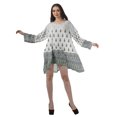 thumbnail image 4 of Moomaya Tuniques à Manches Longues pour Femmes Robes Imprimées à Manches Longues Filles, 4 of 4