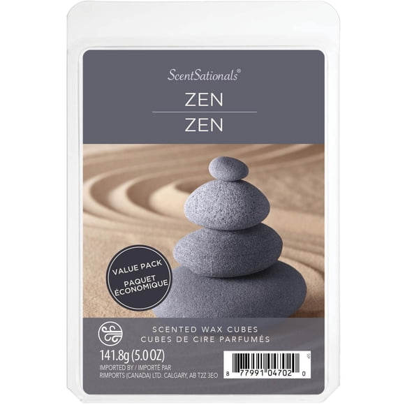 ScentSationals Scented Wax Cubes Value Pack - Zen