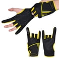 thumbnail image 4 of Professional Bowling Glove Breathable Bowling Equipment Yellow, 4 of 8