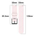 thumbnail image 2 of 20mm Breathable Silicone Watch Strap Comfortable Durable Universal Stylish, 2 of 4