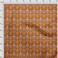 thumbnail image 3 of oneOone Silk Tabby Fabric Stripe & Paisley Ikat Decor Fabric Printed BTY 42 Inch Wide, 3 of 4