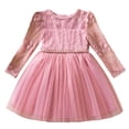 thumbnail image 2 of Cowsor Baby Girl Dress Flower Tulle Party Dresses Princess Pageant Birthday Wedding, 2 of 7