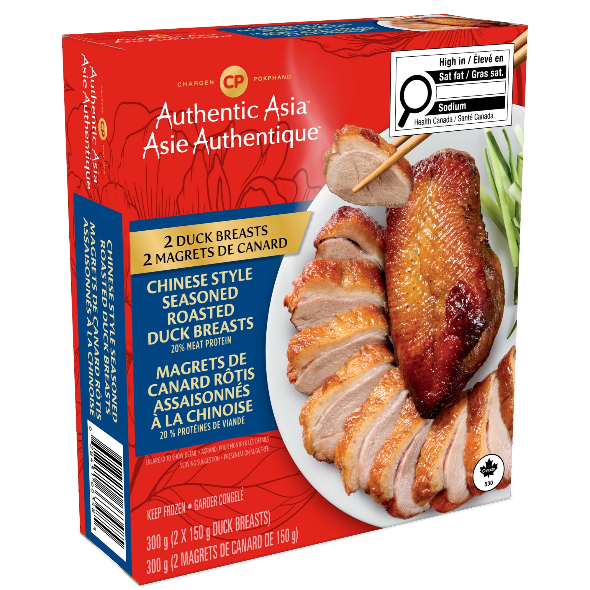 Authentic Asia Poitrines de canard, style chinois Magrets de canard rôtis assaisonnés à la chinoise