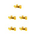 thumbnail image 1 of Redempat 4 Pieces Car Tire Valve Caps Flag Pattern Stem Cover Repair Parts for Bicycle Motorcycle Electric Bike Accessories Gold 5Set, 1 of 6
