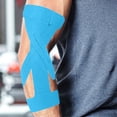 thumbnail image 3 of Elbow Support Brace for Tennis Elbow Tendonitis with Breathable Compression and Kinesiology Tape Strips, 3 of 3