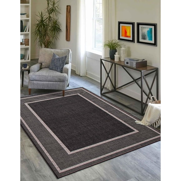 Tapis Moderne ECARPET pour Salon, Salle à Manger et Chambre à Coucher Collection<br>Jute Natura