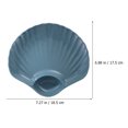thumbnail image 2 of 4 Pcs Assiette à Sushi en Plastique Assiette à Fruits Assiette Décorative en Forme de Coquillage, 2 of 9