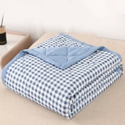 Clearance Savings Hot6sl Home Storage Organiser,Kitchen Goodies,Naked Sleeping Skin-friendly Washed Cotton Refrigerated Comforter Summer Thin Comforter