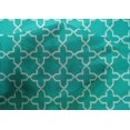 thumbnail image 4 of oneOone Cotton Silk Fabric Quatrefoil Block Print Fabric BTY 42 Inch Wide, 4 of 4