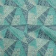 thumbnail image 1 of oneOone Polyester Spandex Dusty Teal Green Fabric Abstracts Craft Projects Decor Fabric Printed By The Yard 56 Inch Wide, 1 of 5