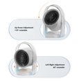 thumbnail image 3 of Desk Fan, Tabletop Air Circulator Fan 100 Speeds Oscillating  for Bedroom, 3 of 7