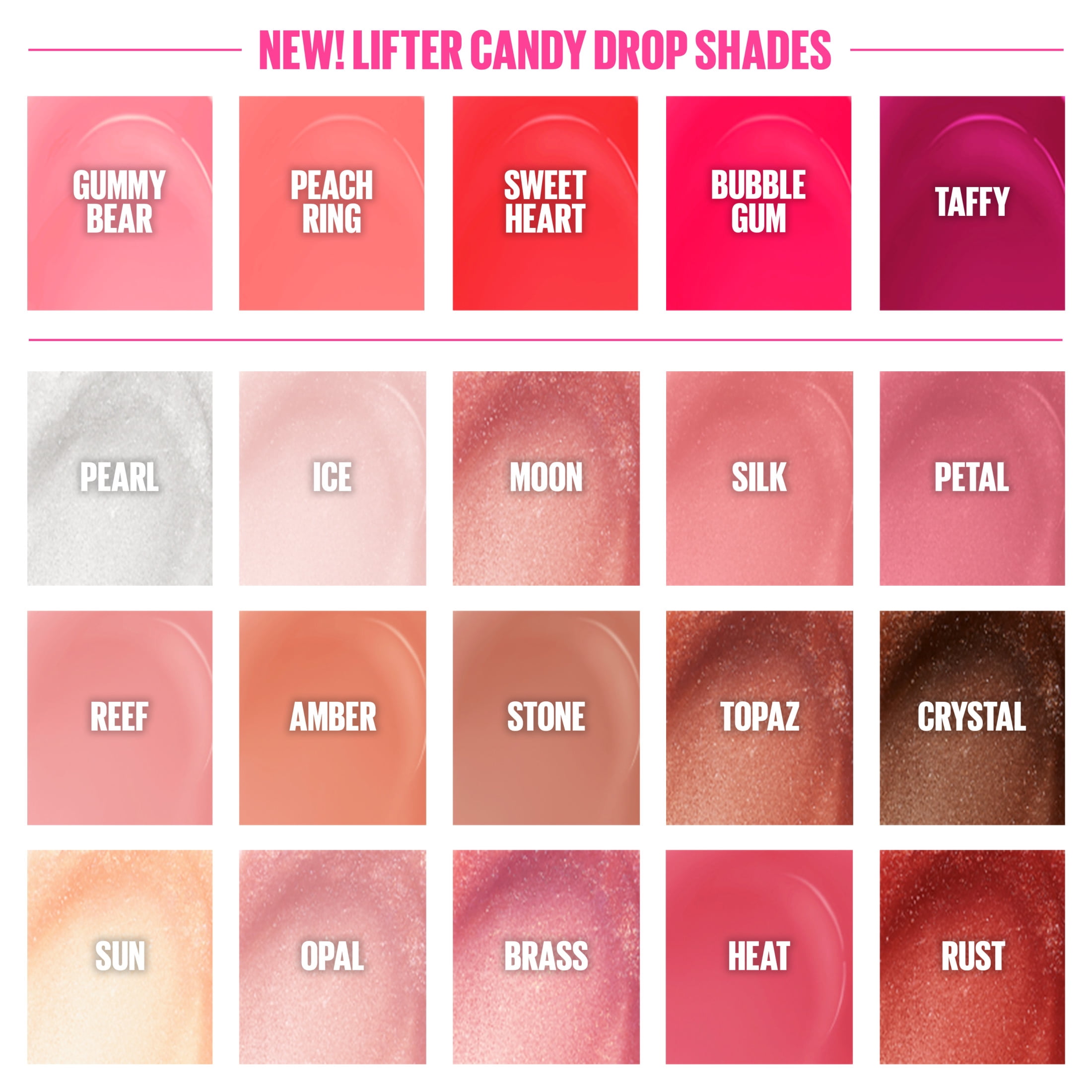 Maybelline New York Lifter Gloss, Brillant à lèvres hydratant à l'acide hyaluronique, reef ,5.4 ml