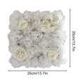 thumbnail image 2 of Dvkptbk Plastic Flower Wall Decoration Simulation Flower Wall Wedding Decoration Artificial Flowers Rose Wall Flowers Wedding Flowers Suitable for Multi-Scene Flower Wall Home Decor, 2 of 4