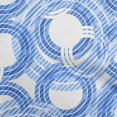 thumbnail image 1 of oneOone Velvet Medium Blue Fabric Geometrical Sewing Craft Projects Fabric Prints By Yard 58 Inch Wide, 1 of 4