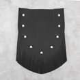thumbnail image 3 of LAFGUR Motorcycle Mud Flap, Universal Leather Front Mud Flap With Tassel Motorcycle Modification Accessories To Protect Your Tires, 3 of 8