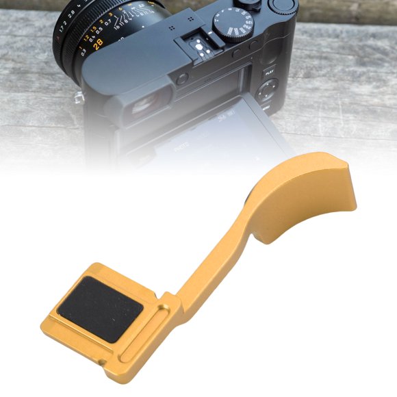 Metal Thumb Grip Replacement Camera Hot Shoe Support Handgrip for Q3 Ergonomic Lightweight Design