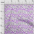 thumbnail image 2 of oneOone Rayon Purple Fabric Abstract Floral Sewing Craft Projects Fabric Prints By Yard 56 Inch Wide, 2 of 5