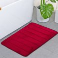 thumbnail image 4 of Bovemsi Clearance Memory Foam Bath Mat Bathroom Rugs Toilet Soft Non Slip Mat Bathroom Bedroom Floor Shower Rug Decor Comfortable Water Absorbent Machine Washable Easier To Dry Floor Rug Mats, 4 of 4