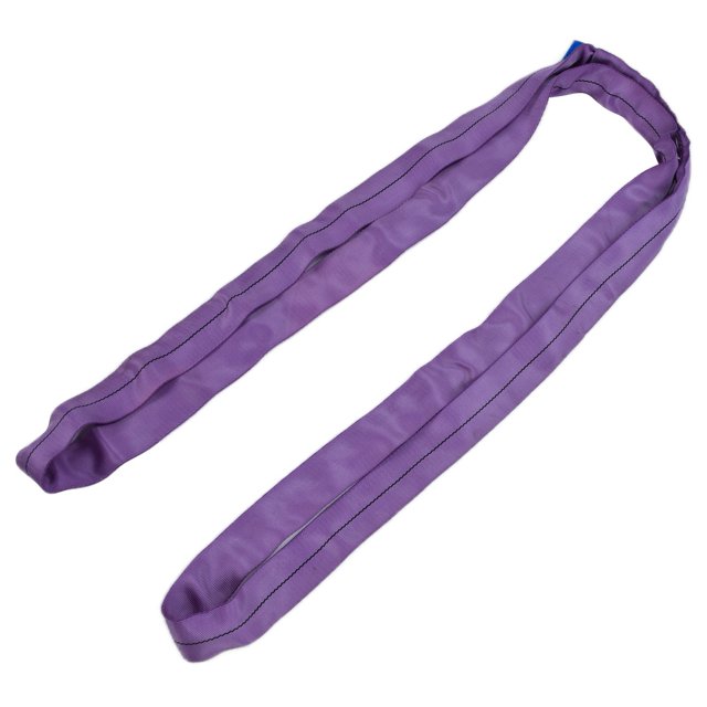 Round Sling, 1T Heavy Duty Endless Round Lifting Sling Spanset For Hoist Heavy Duty Objects Towing