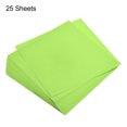 thumbnail image 3 of Unique Bargains 25 Sheets 8x8 Inch Origami Paper Double Sided Fluorescent Green Square Sheet for Art Craft Project, Beginners, 3 of 5