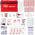 thumbnail image 1 of Ready First Aid - 107 Piece Small First Aid Kit for Camping, Hiking, Backpacking, Travel, Vehicle, Outdoors - Essential Emergency Preparedness Safety Kit, 1 of 6