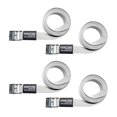 thumbnail image 1 of Boucles de Sangles - Sangles d'Arrimage à Serrage, cAM cargo Utilitaires - 1 Sangle Grand Robuste (72 cAM - Lot de 4, Blanc), 1 of 4