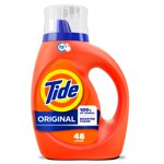 Tide Boosted Liquid Laundry Detergent, Original Scent, 48 Loads