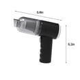 thumbnail image 3 of Chmadoxn Aspirateur Aspirateur à Main pour Voiture, Aspirateur pour Voiture 120W à Puissante Aspiration, Mini Chasse-Poussière avec USB Aspirateur Portable Mini Aspirateur, 3 of 9