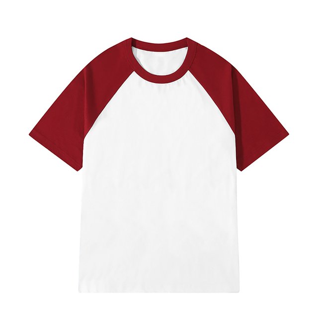 LUOGENLI T-shirts pour Homme pour Hommes T-Shirt Patchwork à Col Rond T-Shirt à Contraste de Couleurs Rétro à Épaules Lourdes T-Shirt Uni Ample à Manches Courtes T-shirts Amusants pour Hommes T-shirts Graphiques Fête de la Saint-Patrick Vin P