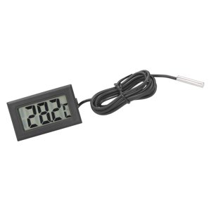 Temperature Meter,Embedded Electronic Thermometer Mini Thermometer Digital Temperature Meter Highly Recommended