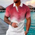 thumbnail image 1 of EGNMCR T-Shirts pour Homme Survêtement d'Été pour Hommes Tenues Courtes Mode Chemise Décontractée à Manches Courtes Chemise à Manches Courtes Col Rabattu Blouse et Chemise Cadeaux pour Hommes, 1 of 5