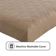 thumbnail image 3 of DHP Dana 6 Inch Quilted Mattress with Removable Cover, Twin, Tan, 3 of 6