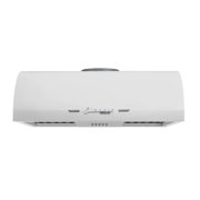 Classic Retro 24" Under Cabinet Range Hood with Stainless Steel Baffle Filters in Marshmallow White
