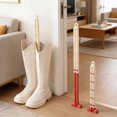 thumbnail image 4 of PEONAVET Telescopic Aromatherapy Shoe Support Home Scented Stretch Boot Shapers Universals Antis-Deform Cedar-Bead Inserts with Handles for Mid/High-Height Boots, 4 of 5