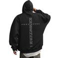 thumbnail image 1 of Chandail à Capuchon Rétro pour Hommes avec Verset Graphique, Tenue Décontractée Inspirante pour Croyants, Chandail Confortable à Enfiler, 1 of 6