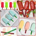thumbnail image 4 of Acrylic Sticks Reusable Cakesicle Sticks Cake Ice Sticks Ice Cream Cakesicle Pop Mold for Home Cake Candy Party Craft E, 4 of 5