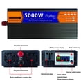 thumbnail image 3 of Pure Sine Wave Inverter DC 12V / 24V / 48V / 60V To AC 2000W 3000W 4000W 5000W Voltage Transformer Solar LCD Inverter ,Safety, 3 of 7