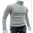 thumbnail image 1 of Chandail à Col Roulé pour Hommes, Tricoté, Décontracté, Haut, T-Shirt, Chandail, 1 of 3