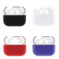 thumbnail image 3 of Flmtop 2PCS Shockproof Silicone Solid Color Protective Case Cover Shell for Air Pods Pro, 3 of 10