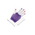 thumbnail image 3 of Unique Bargains Gants Résille Sans Doigts Longueur Coude pour Femmes 2 Paires, 3 of 5