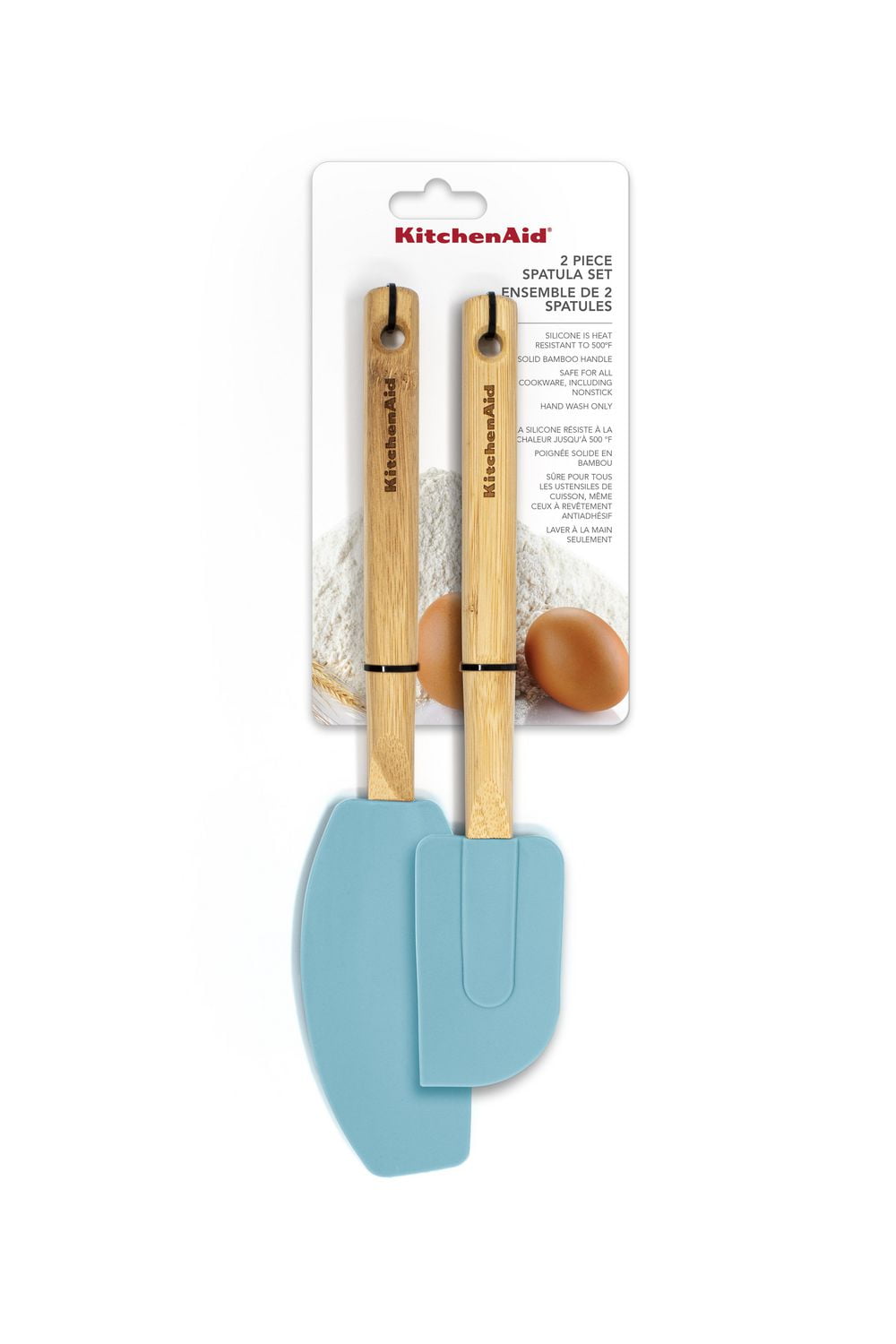 KitchenAid Lot de 2 pinceaux à badigeonner et spatule à eau minérale