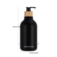 thumbnail image 3 of TUITOONM Foaming Soap Dispenser Black Soap Dispenser 2 Pack Hand Soap Dispenser Bathroom Plastic Dispenser Set For Kitchen Foaming Soap Dispenser Refillable Liquid Soap And Lotion Dispensers Bottle, 3 of 4