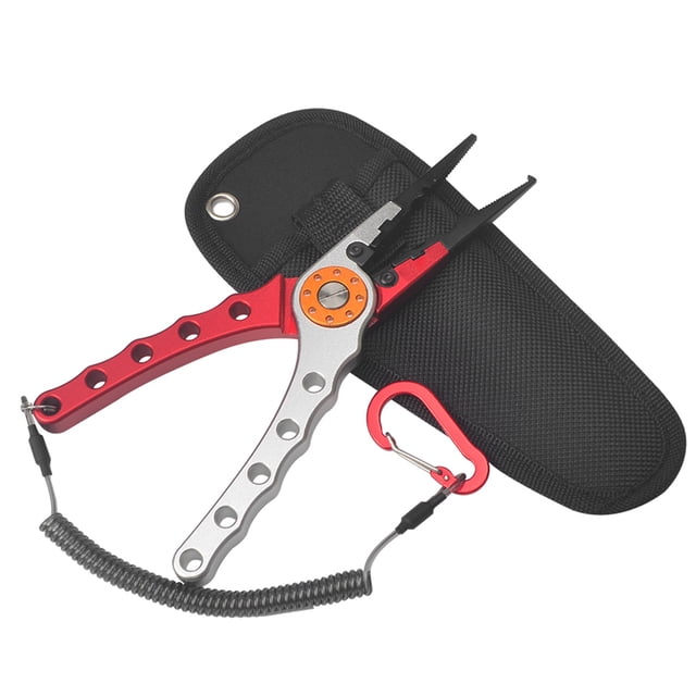 Amdohai 20cm Outdoor Multifunctional Fishing Pliers Line Cutter Hook Remover Tackle