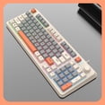 thumbnail image 1 of Birdeem Clavier de Touches de Jeu, Clavier de Jeu Mécanique, Clavier de Jeu 104 Touches Filaire Usb Clavier Rétroéclairé RVB Coloré Câble de Clavier Jeu Lumière Mixte Vert Clavier Mécanique, Clavier Mécanique de Jeu, 1 of 4