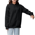 thumbnail image 1 of Chbgutlmr Sweatshirts for Women Plus Size Long Sleeve Casual Basic Hoodies Drawstring Loose Oversized Pullover, 1 of 8