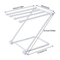 thumbnail image 2 of Storage Rack Folding Fabric Vertical Light Kitchen Countertop Kitchen Cloth And Support For Towels For Efficient Organization Space Saving, 2 of 5