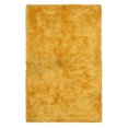 thumbnail image 1 of Tapis Shag London Contemporain Uni Jaune en Polyester Fait à la Main, 1 of 4