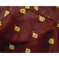 thumbnail image 4 of oneOone Silk Tabby Fabric Abstract Ikat Print Fabric By The Yard 42 Inch Wide, 4 of 4